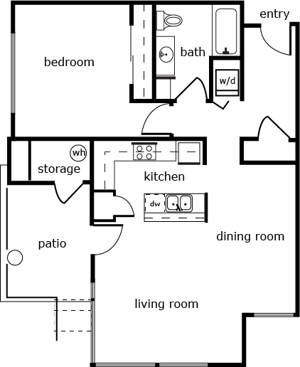 Sienna Lofts 1 bed 1 bath 903 sf